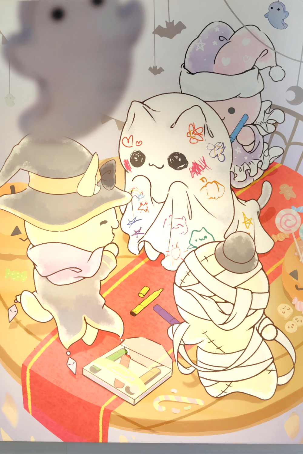 絵師100人展15_学生作品の写真