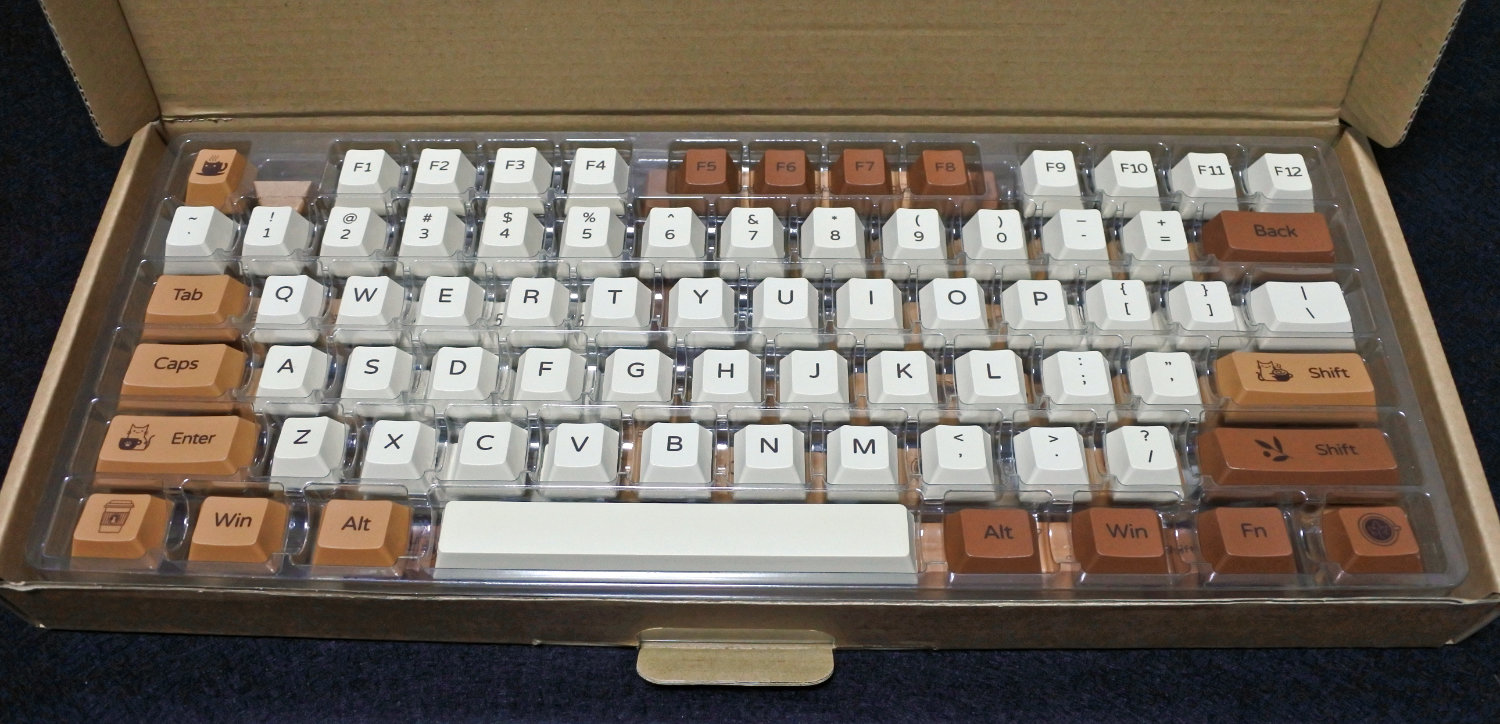 コーヒー猫キャップの開封写真